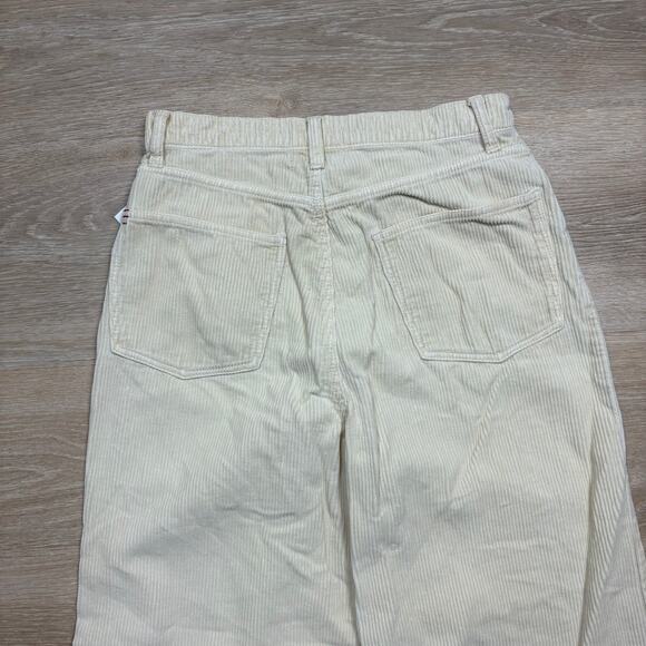 NWT‎ BDG Urban Outfitters Corduroy High & Wide Pants Women’s 29 Color Cream - Picture 9 of 9